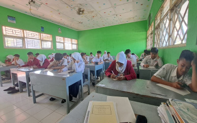 ASTS 2 kelas 7, 8 dan ASAT kelas 9 SMP Negeri 2 Kretek